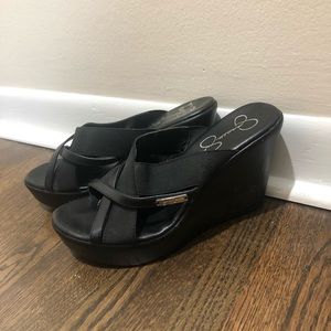 NEVER WORN Jessica Simpson wedges